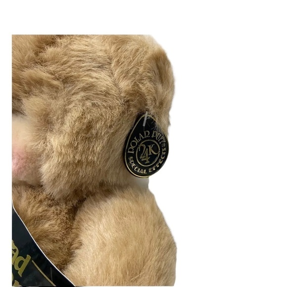 Vintage 1991 Brad Bear 24K Polar Puff Toy Stuffed Animal Tag Plush Brown 11" HTF - Picture 3 of 9
